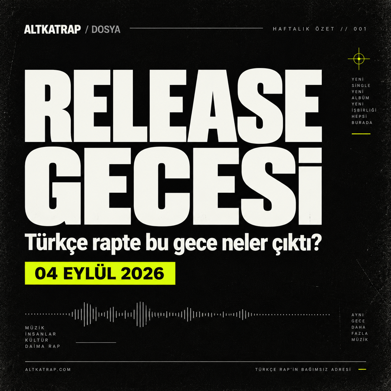 4 Eylül release gecesi: UZI, Motive, Reckol ve Abugat aynı akışta
